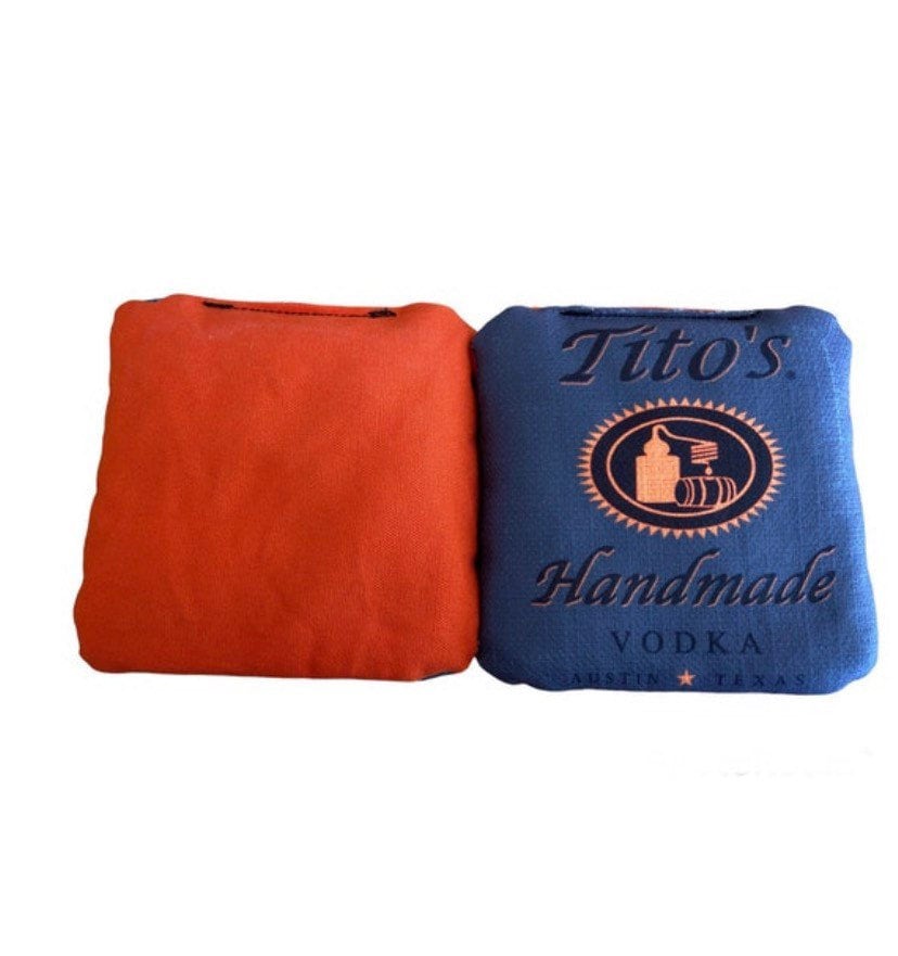 Tito’s Vodka Pro Style Resin Filled Cornhole Bags