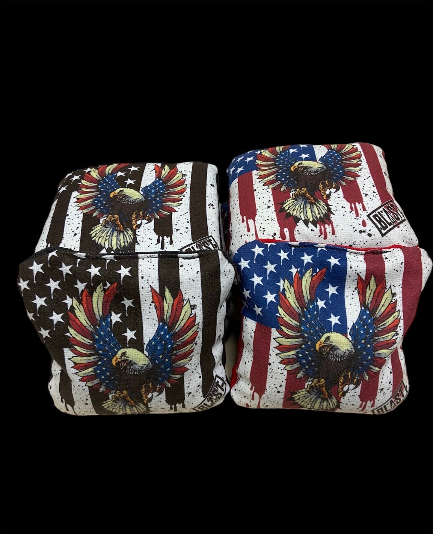 Eagle American Flag Pro All weather Resin Cornhole Bags