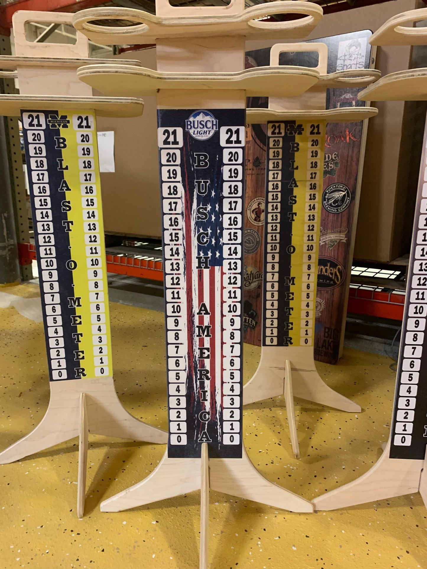 Cornhole Scorer / Drink Holder / IPAD holder - new design for added IPAD holder!