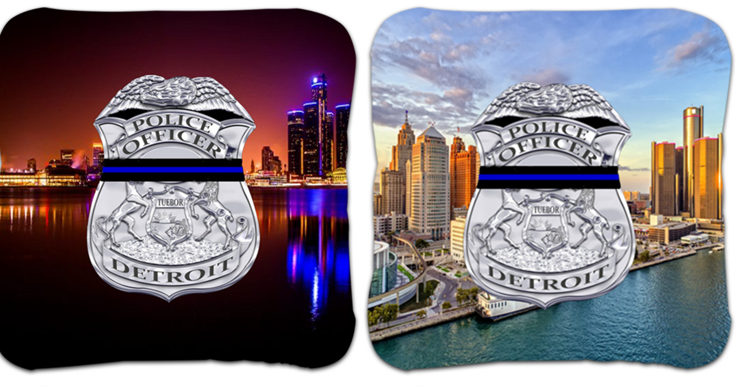 Detroit Police bags set of 8